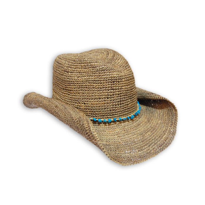 Cowboy Raffia Hat