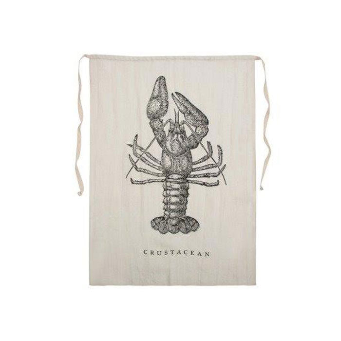 Lobster Linen Bib