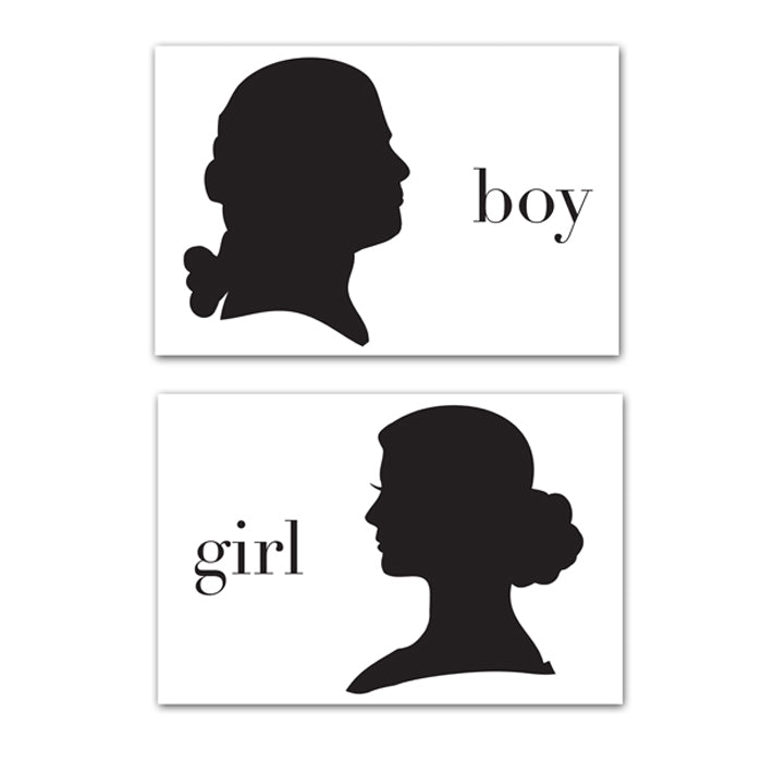 Boy Girl Paper Placemat - Pad of 50