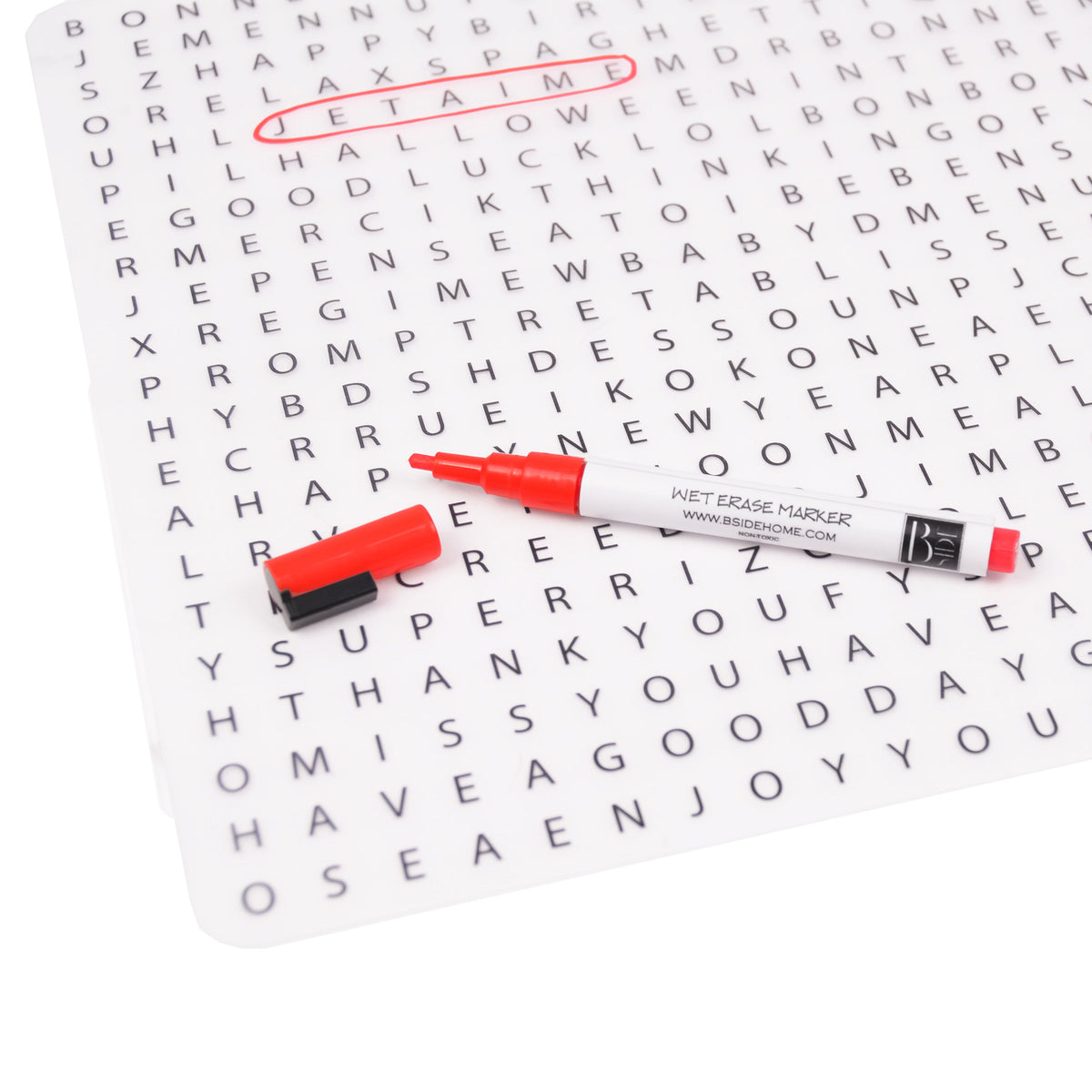 Word Search Placemat