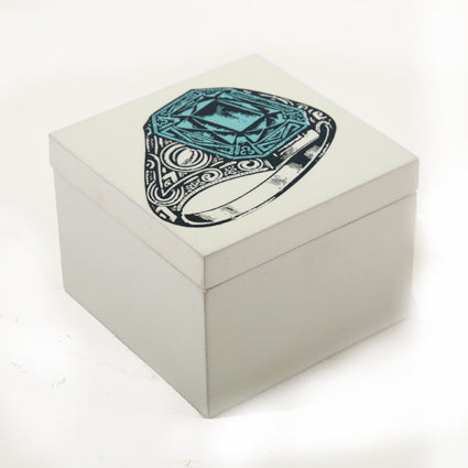 Lacquered Ring Box