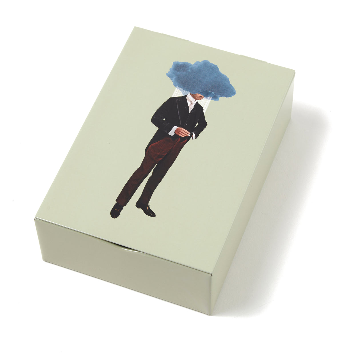 Curiosito Rectangular Tin Box - Rainyman