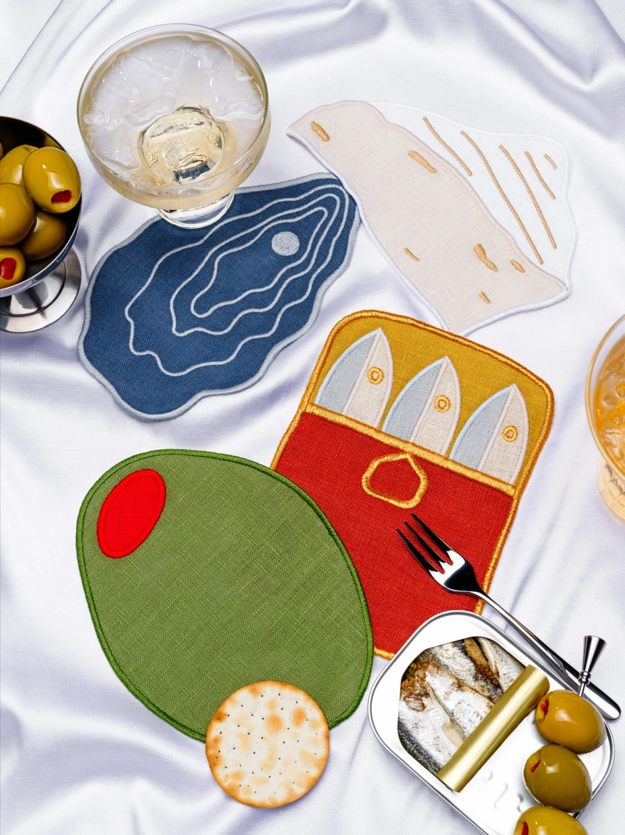 Hors D'oeuvres Cocktail Napkins — Set of 4
