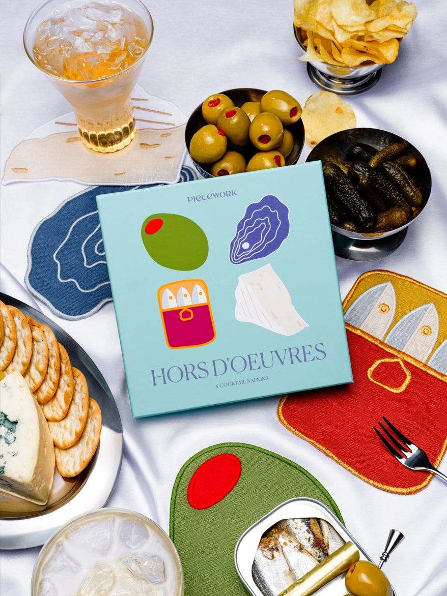 Hors D'oeuvres Cocktail Napkins — Set of 4