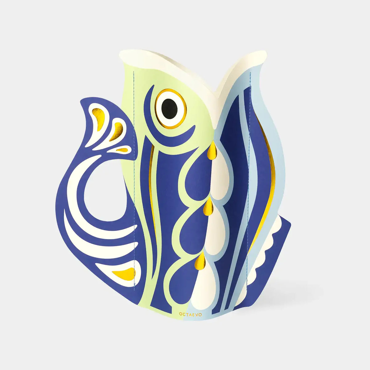 Fish Paper Vase