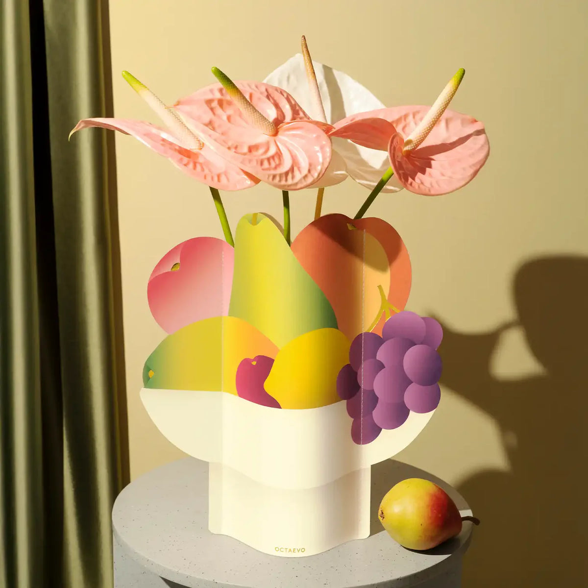 Fruit Bowl Paper Vase
