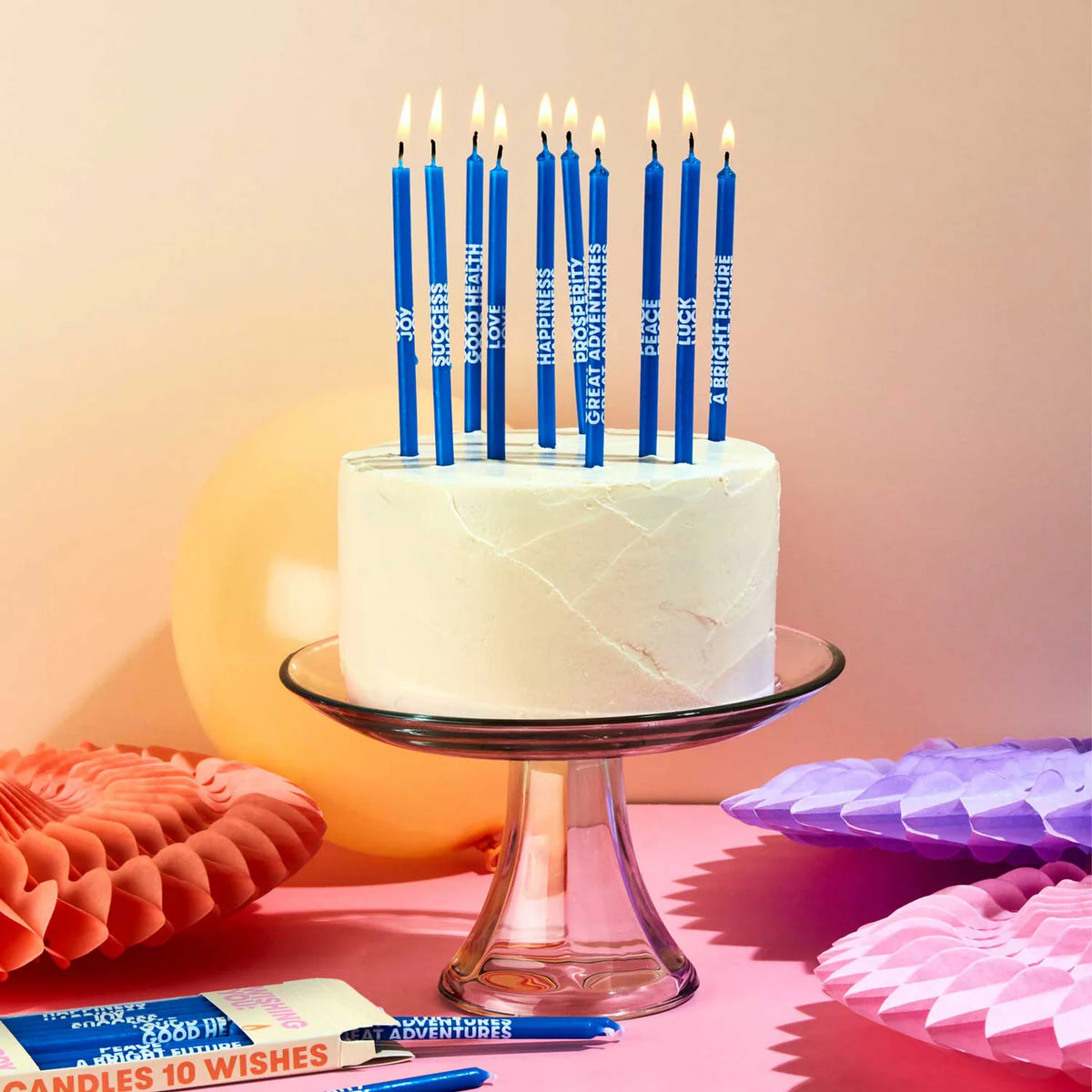 Wishing You - Birthday Candles Multi - set 2