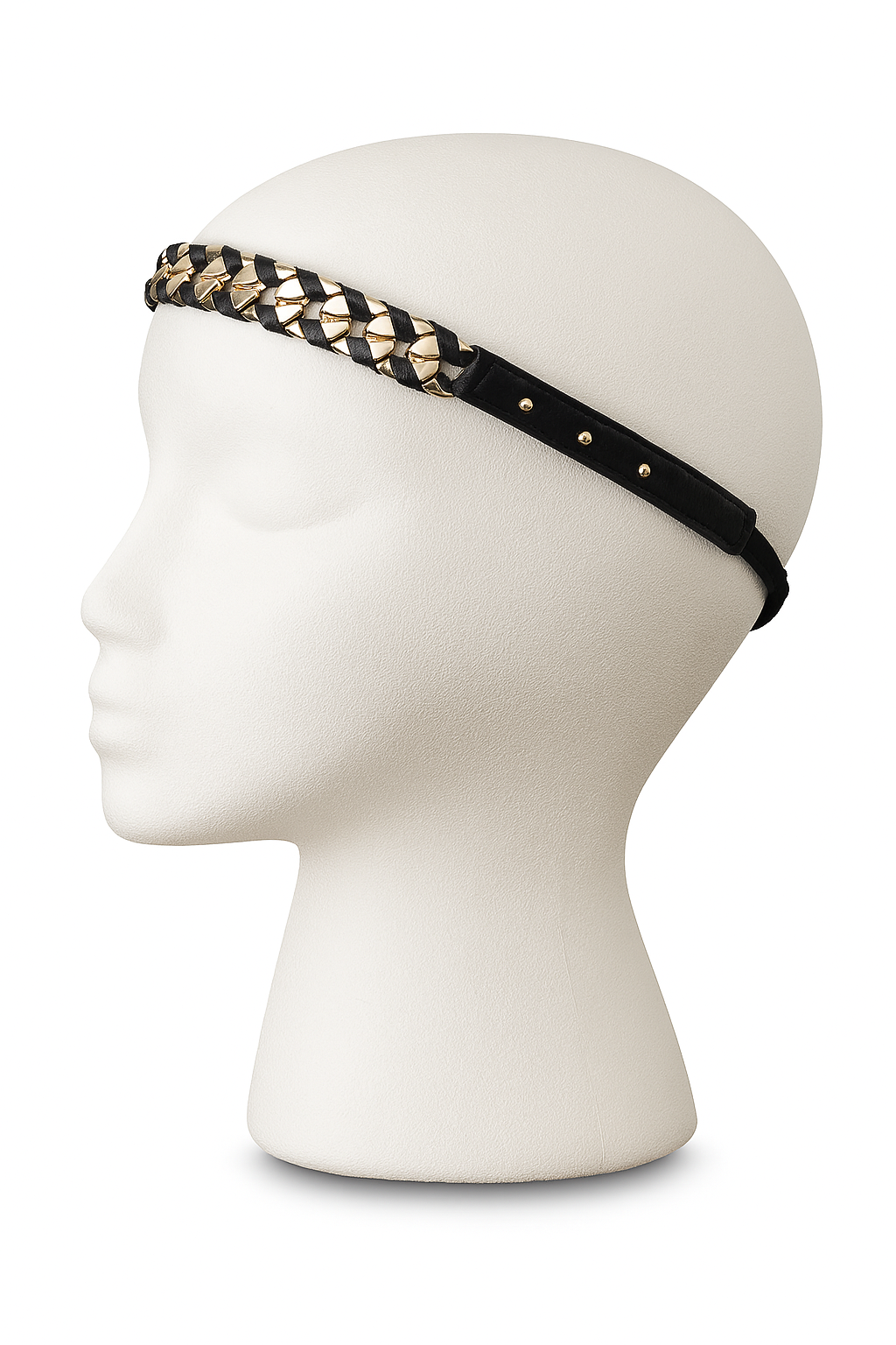 Leather Chain Headband