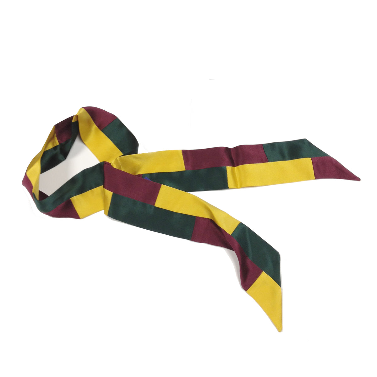 Color Block Silk Headband