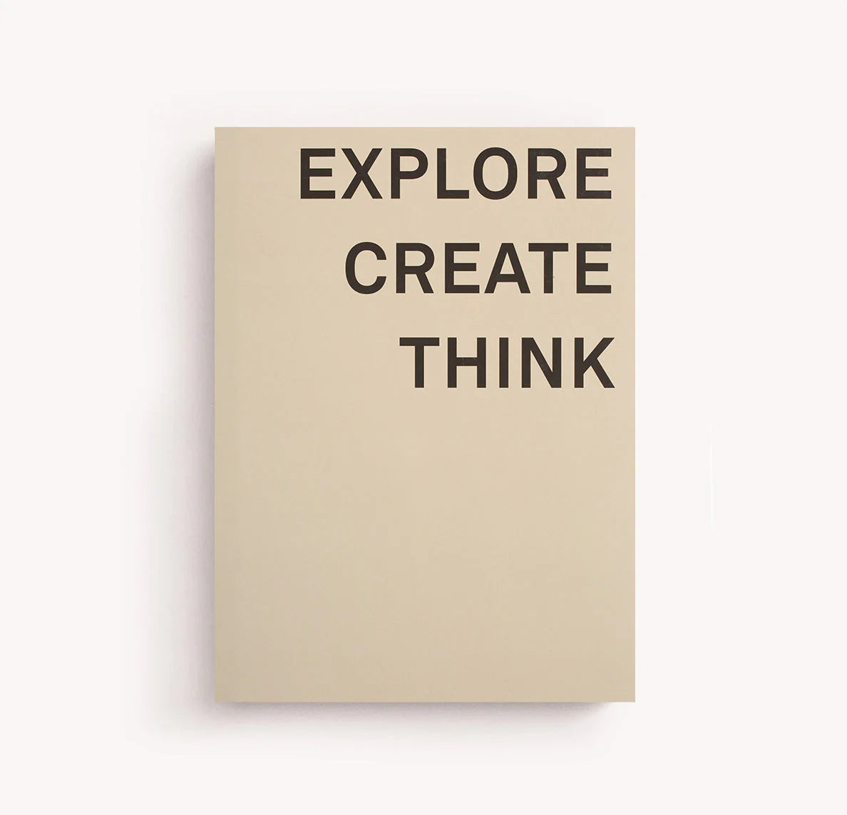 A4 Quote Notebook - Explore Create Think