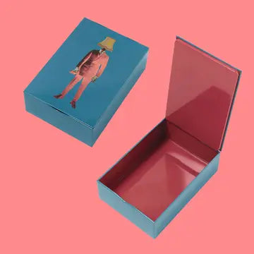 Curiosito Rectangular Tin Box - Lampman