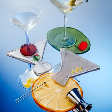 Martini Cocktail Napkins — Set of 4
