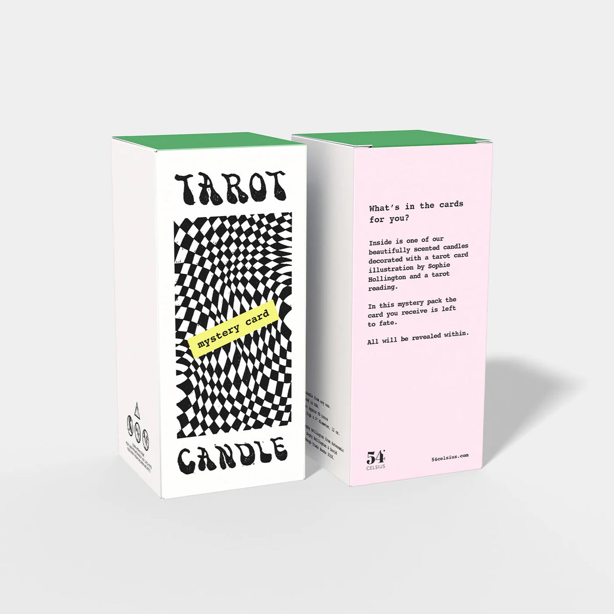 Tarot Candle - The Mystery Card