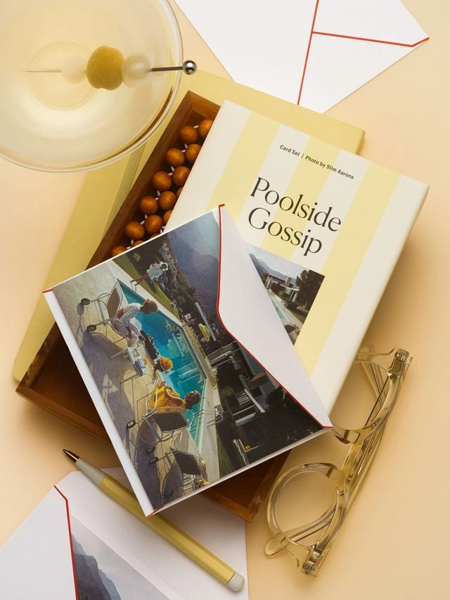 Poolside Gossip Stationery - Set of 8 notecards