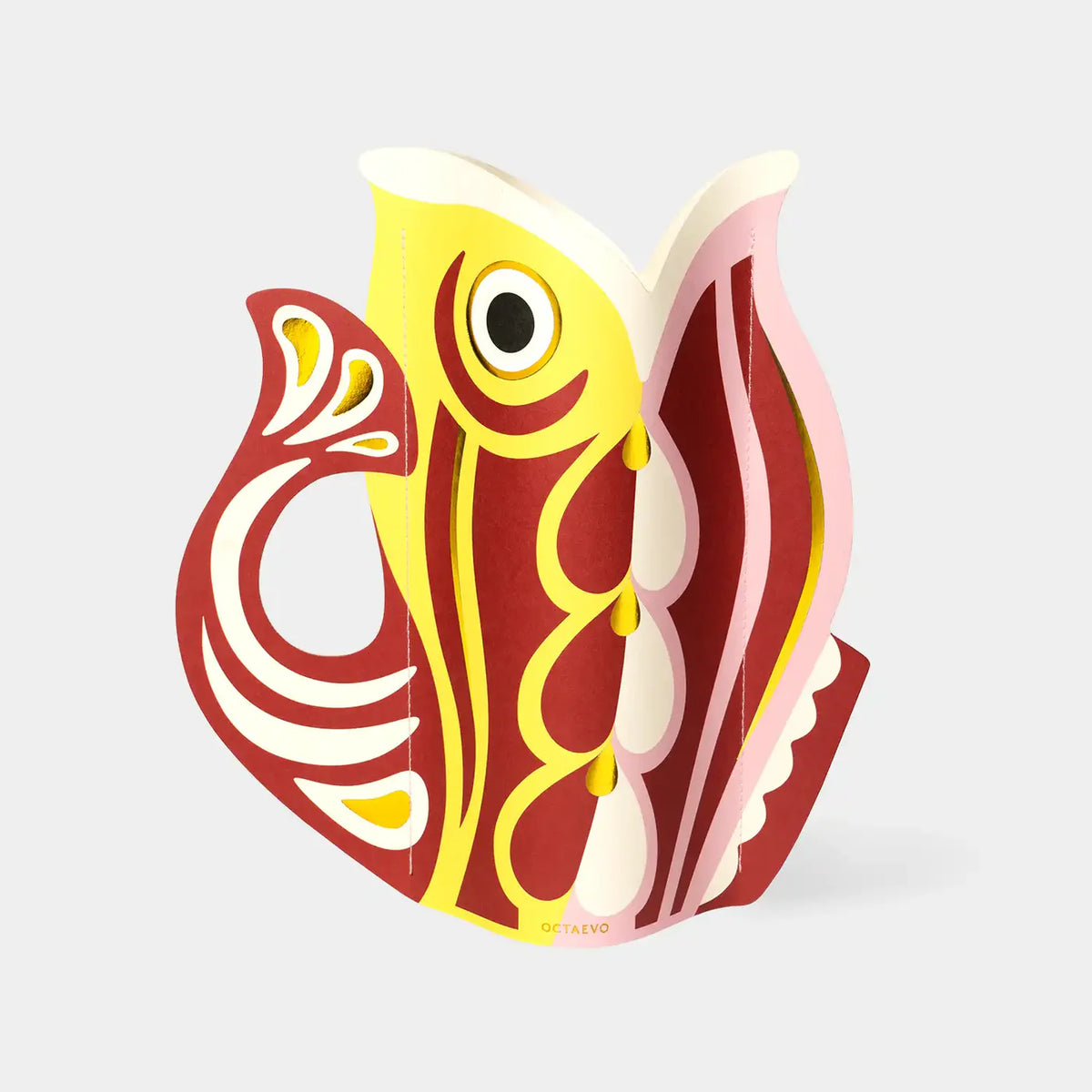 Fish Paper Vase