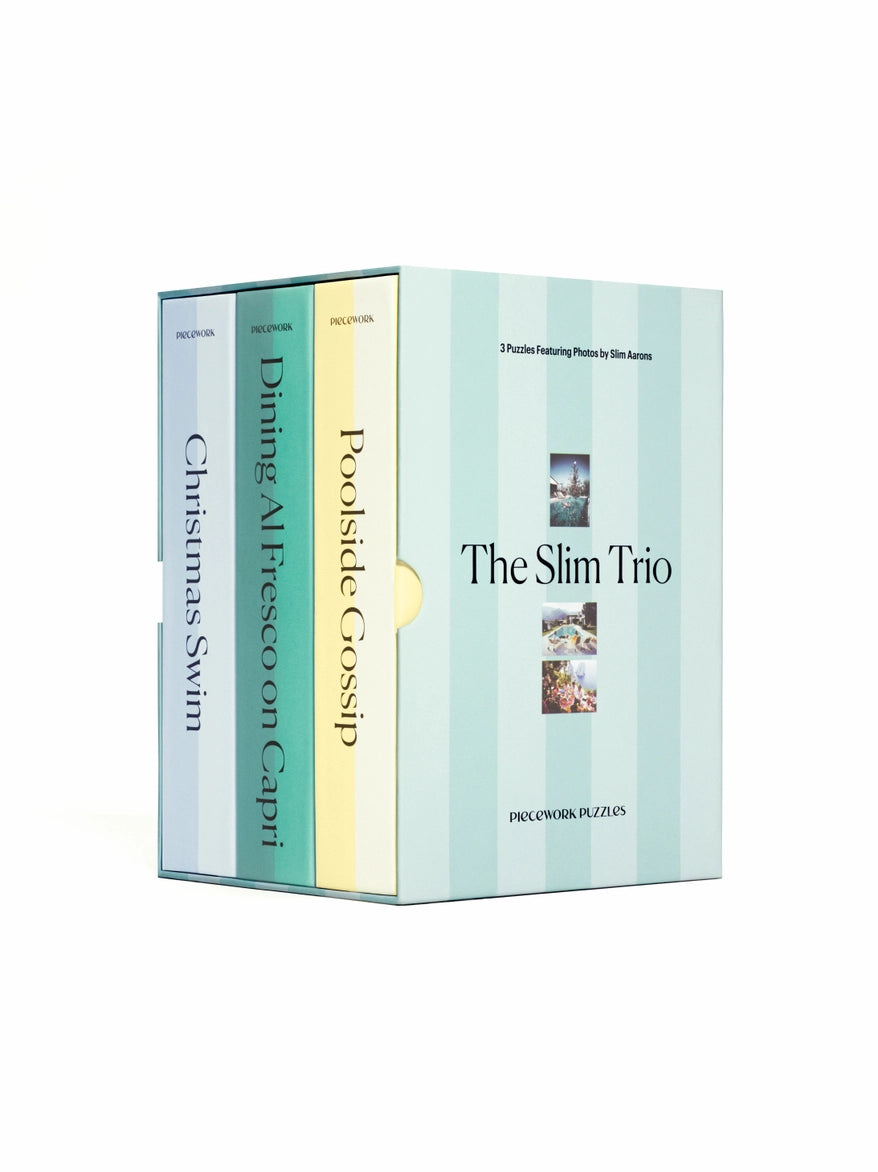 The Slim Trio — 3 × 300-Piece Puzzle Set