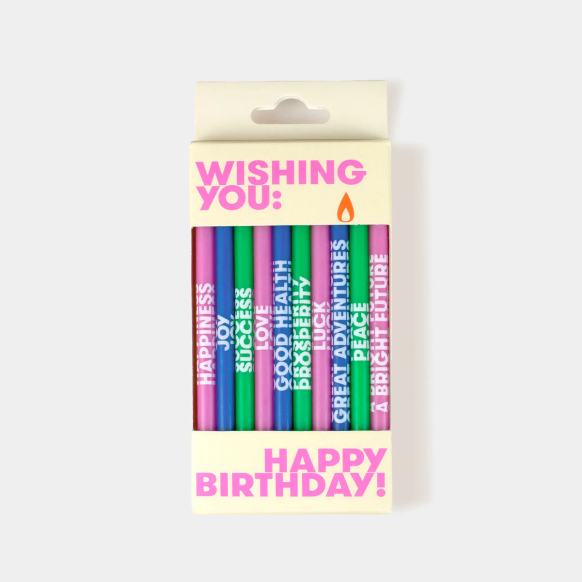 Wishing You - Birthday Candles Multi - set 2