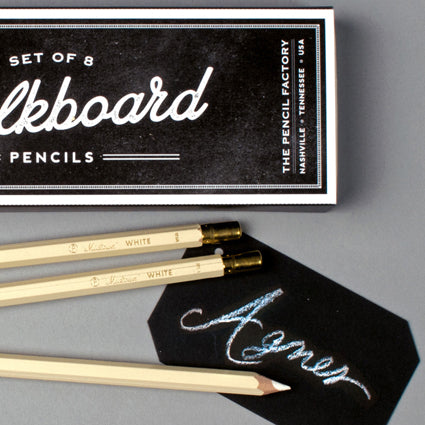 Chalkboard Pencil Set
