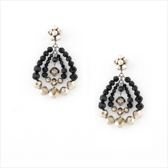St. Barth Two-Tone Earrings - Limited Edition