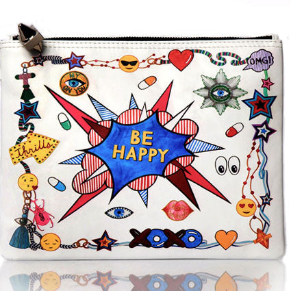 Paloma Pouch - Be Happy!