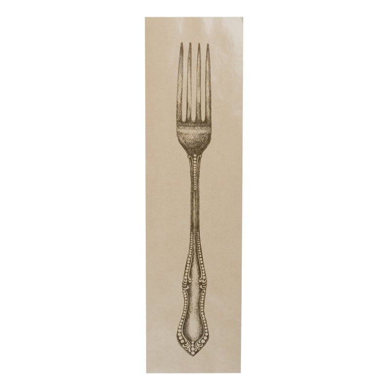 Serving Papers - Large Fork - Pad of 25