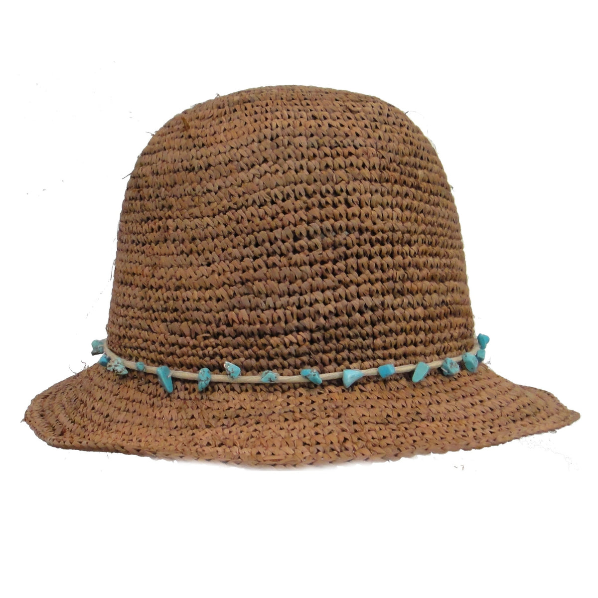 Raffia Short Brim Hat